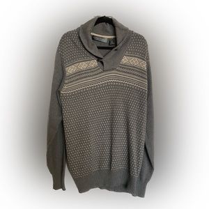 Men’s Oscar De La Renta Collared Sweater